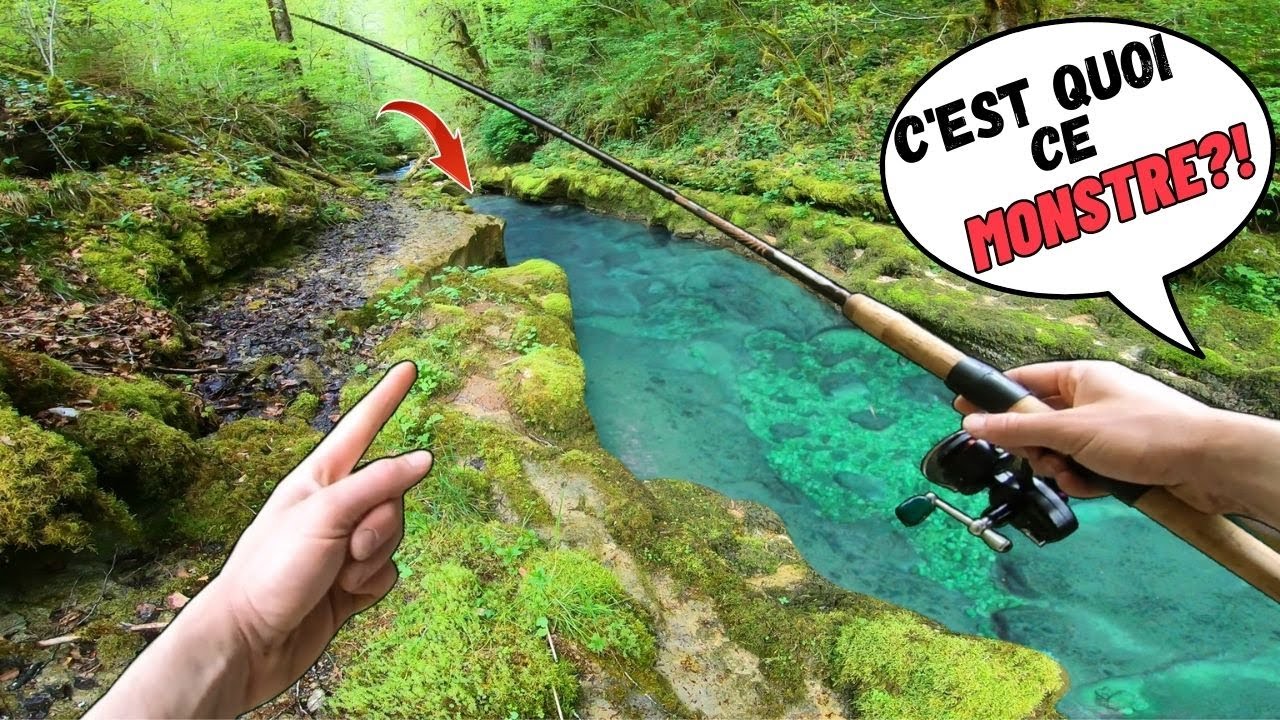 Je POSE mon VAIRON dans un TROU de ce RUISSEAU PERDU, quand SOUDAIN ! C'est INCONTRÔLABLE!