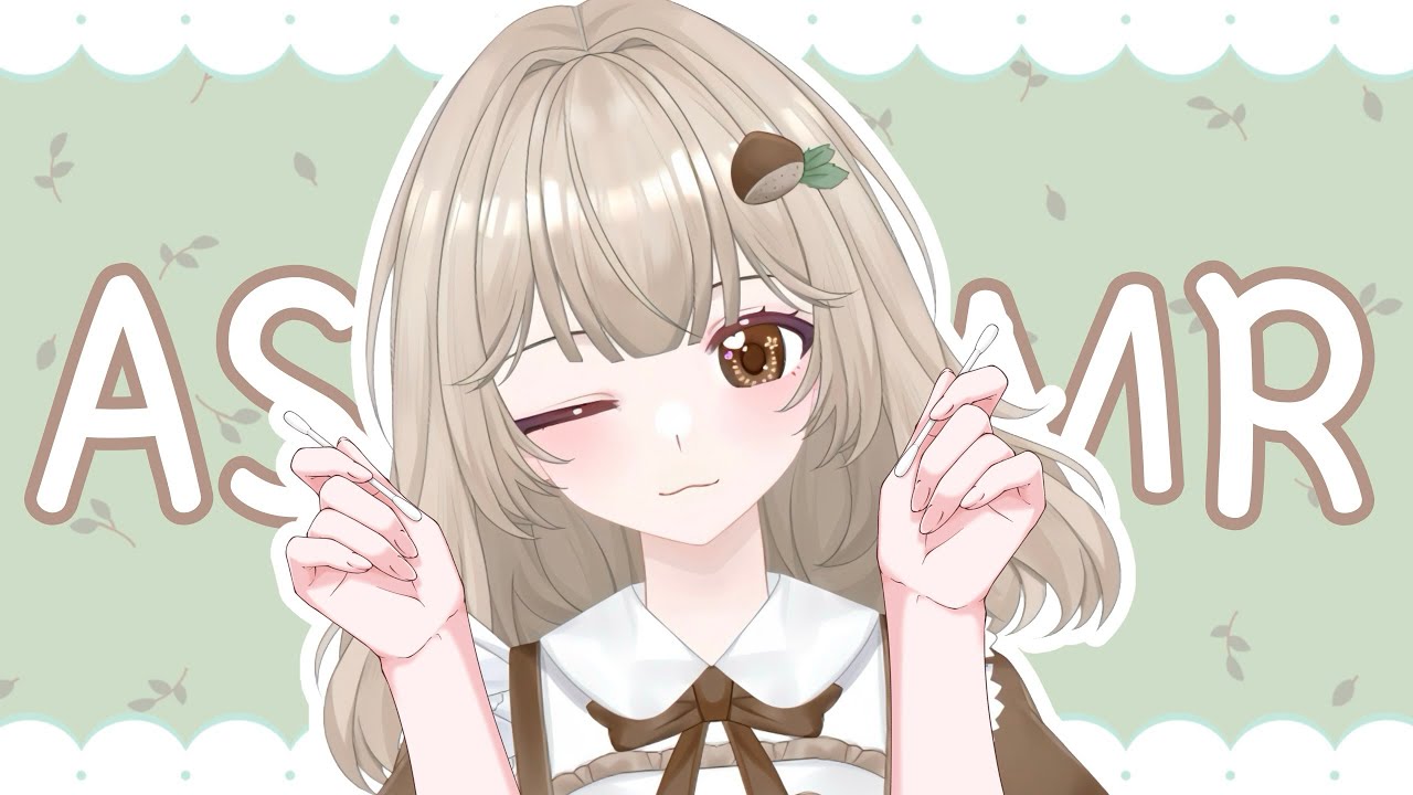 【ASMR】両耳を綿棒で同時にカリカリゴリゴリ【睡眠導入剤】【新人Vtuber】