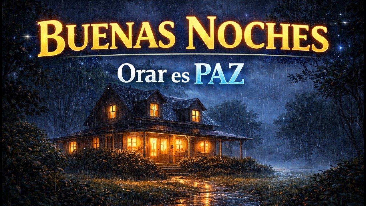 Una Oración Poderosa Para Dormir En Paz Esta Noche 🕊️ Con la presencia de DIOS