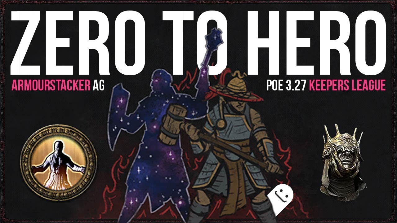 Zero to Hero* Armourstacker Animate Guardian of Smiting Part 1 [PoE 3.27 Keepers League]