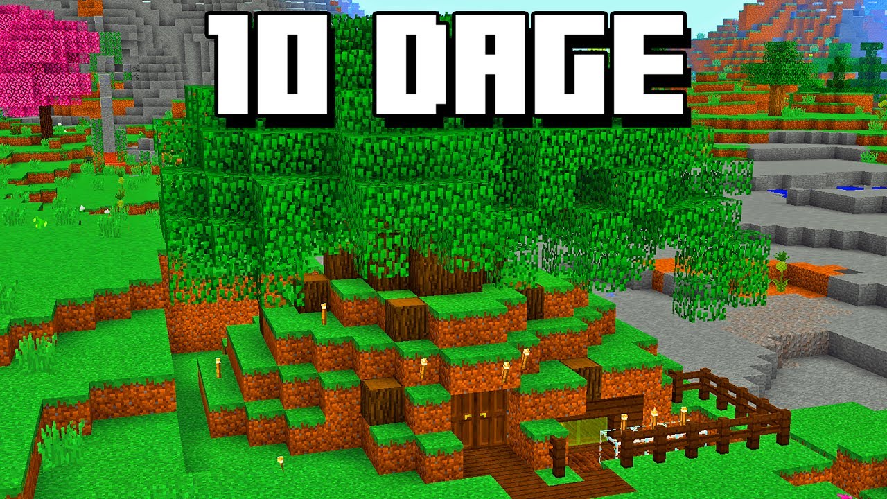 Jeg Spillede MODDED Minecraft I 10 Dage!