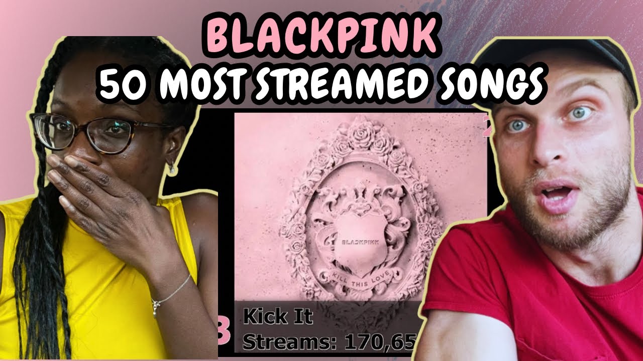 REACTION TO 50 Most Streamed BLACKPINK Songs on Spotify March 2025 | FIRST TIME WATCHING