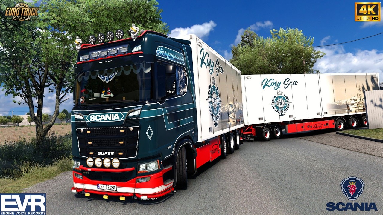 ETS2 | Realistic Driving | SFX Scania NG R DC13.115 Euro6 Update | POV 4K | #ets2 1.57