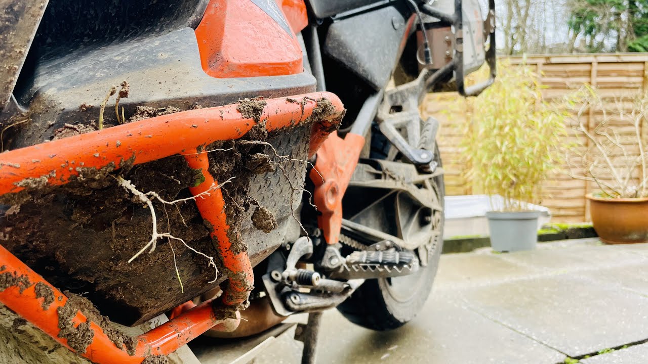 2021 2022 2023 2024 KTM 1290 Super Adventure PROTECTION PARTS CRASH TEST on my Off-Road weekend