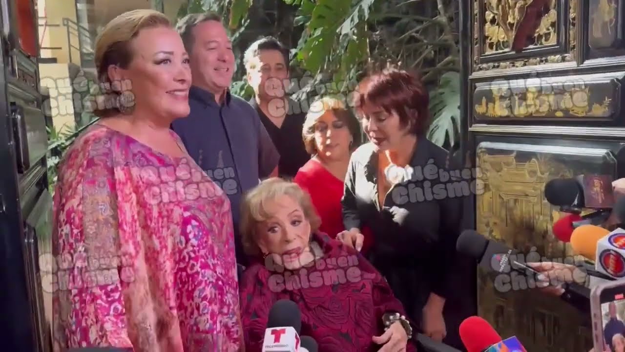 ¡SILVIA PINAL TODA UNA DIVA EN SU CUMPLEAÑOS! ❤️👏🏼 PRENSA LA FELICITA, ALEJANDRA GUZMÁN PRESENTE