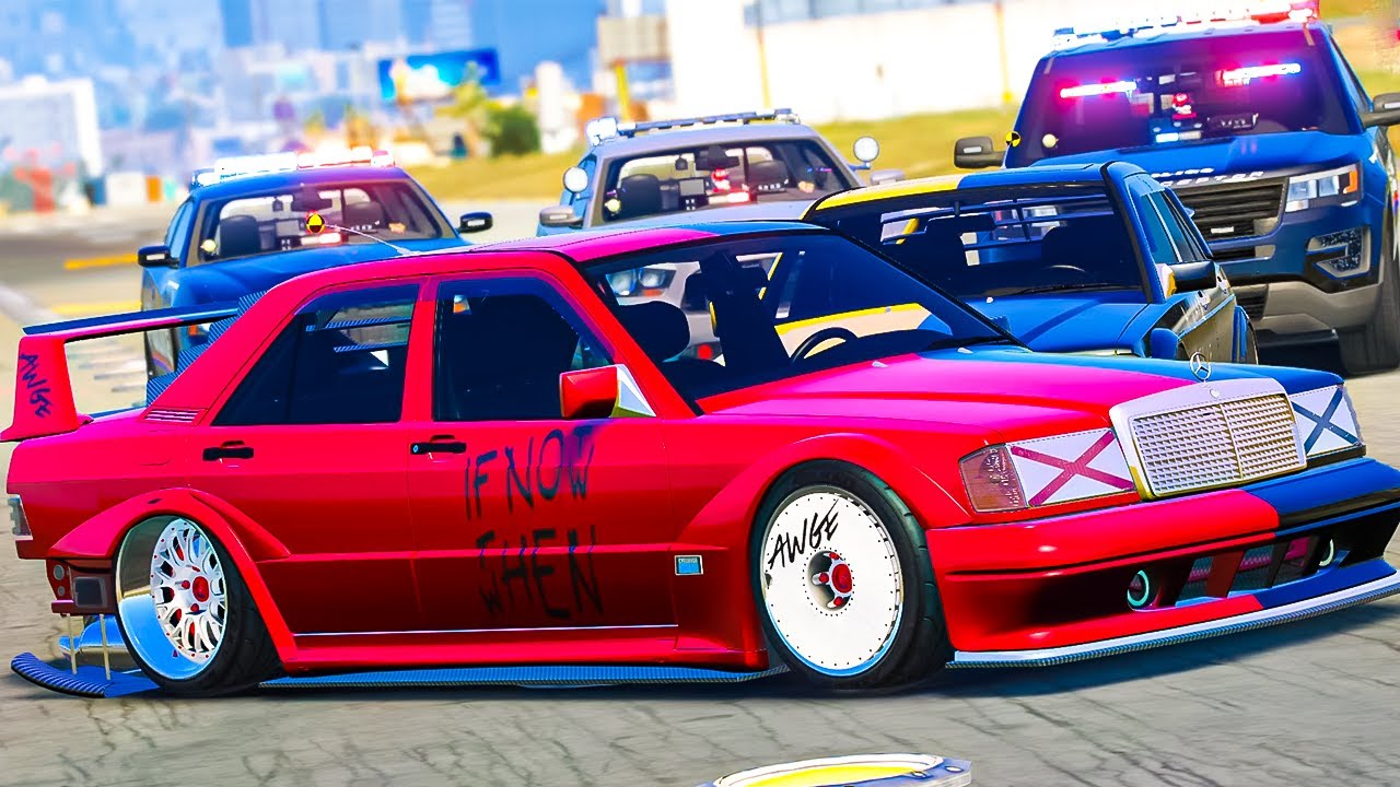 Using Crazy Cars To Escape The Cops | GTA 5 RP