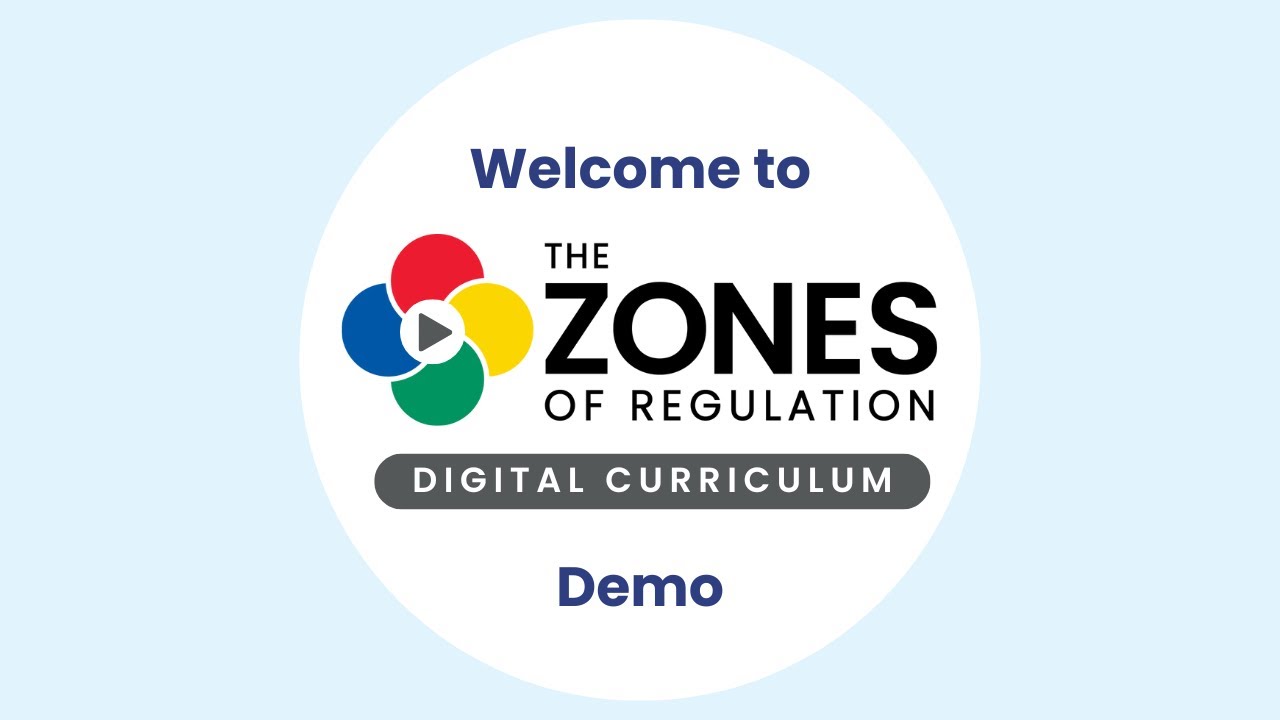Demo of The Zones of Regulation Digitial Curriculum