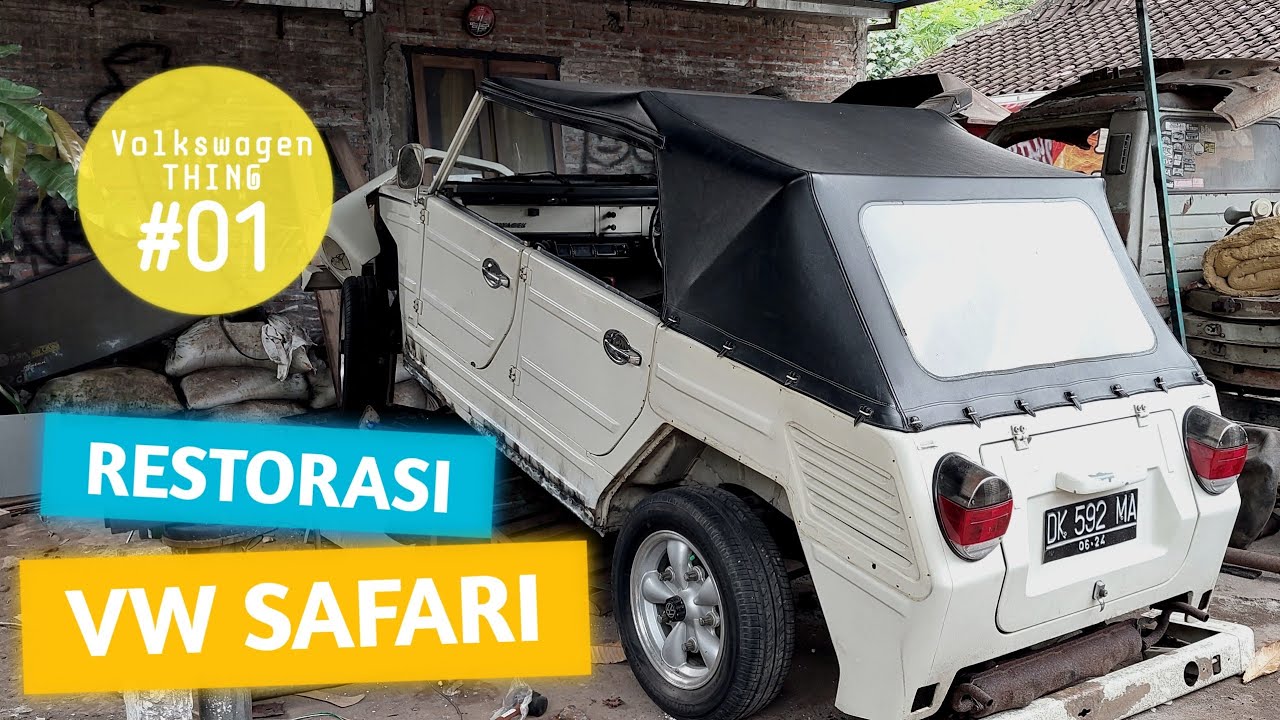ПРОЦЕСС ВОССТАНОВЛЕНИЯ VW SAFARI | VW THING ● Эпизод 1● #vw #fyp @mrarefclassic