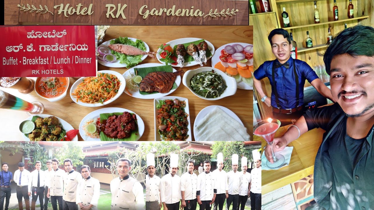 Hotel Rk Gardenia | Amazing food at Chandapura | kannada food review | kiran's food review & vlogs