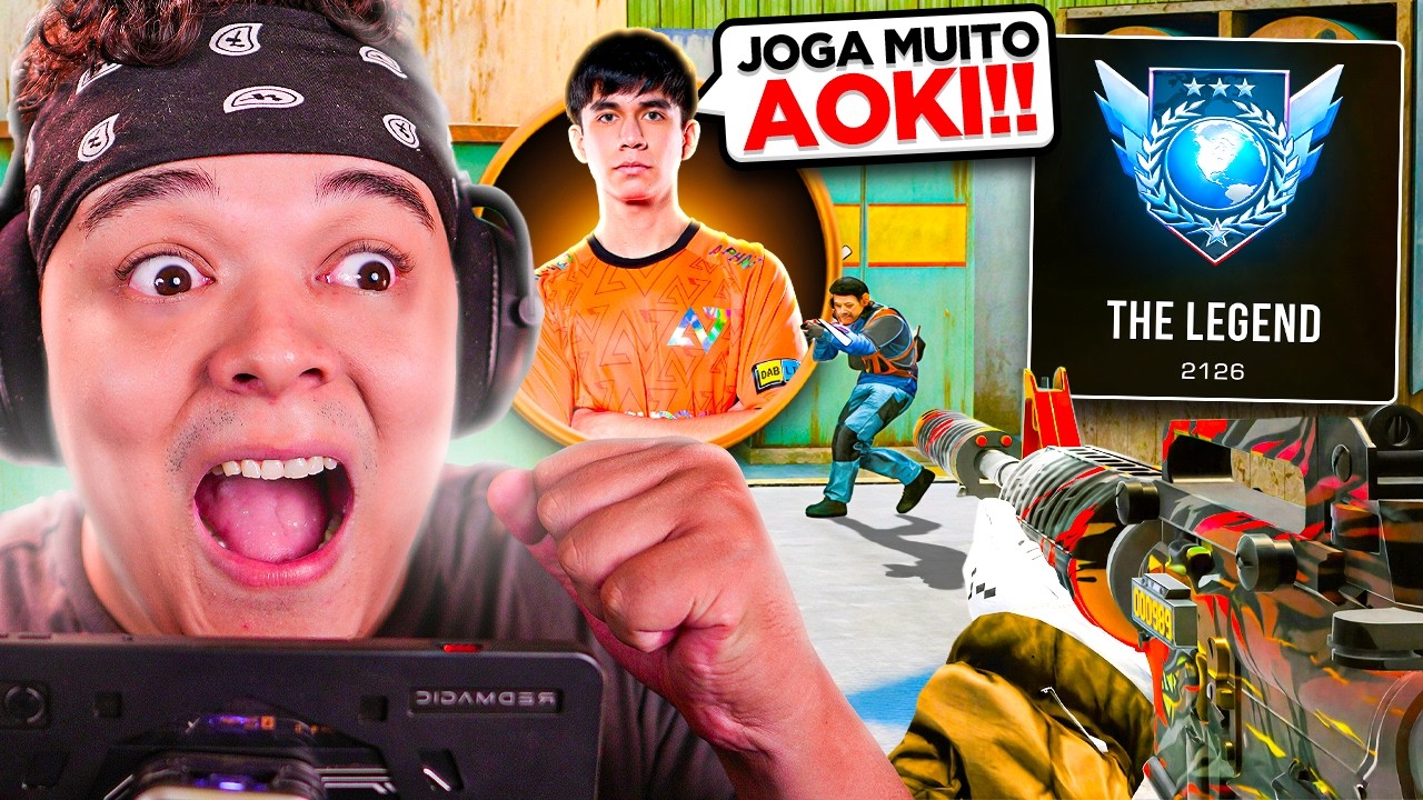 A RANKED DO LEGEND, PROFISSIONAL DA ALPHA 7 CAIU NO TIME! - STANDOFF 2