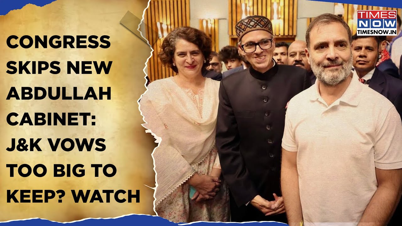 J&K: What Congress 'Outside Support' For Omar Abdullah's NC Govt Signals? Watch | I.N.D.I.A Broken?