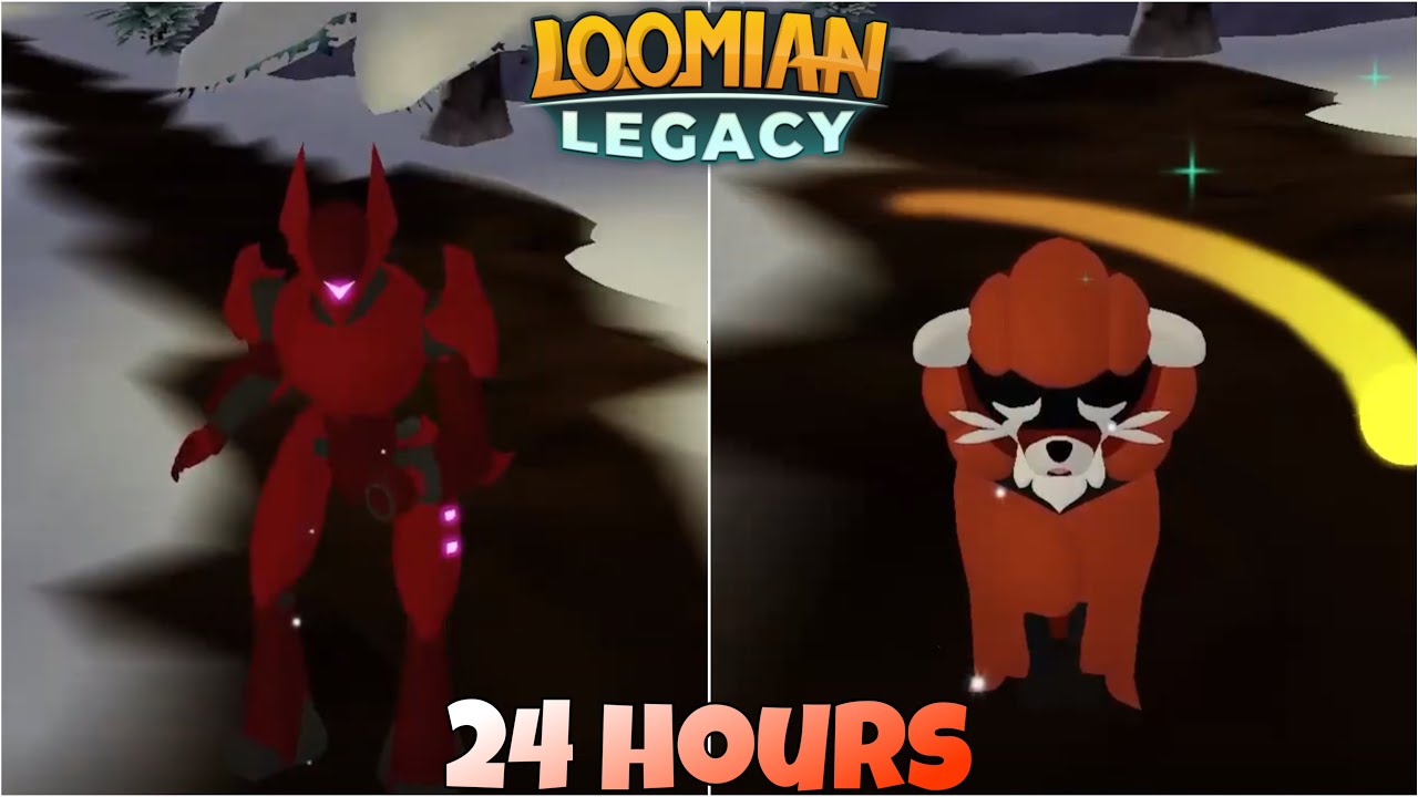 I Hunted 24 hours in Jolly Village 2024 | Loomian Legacy