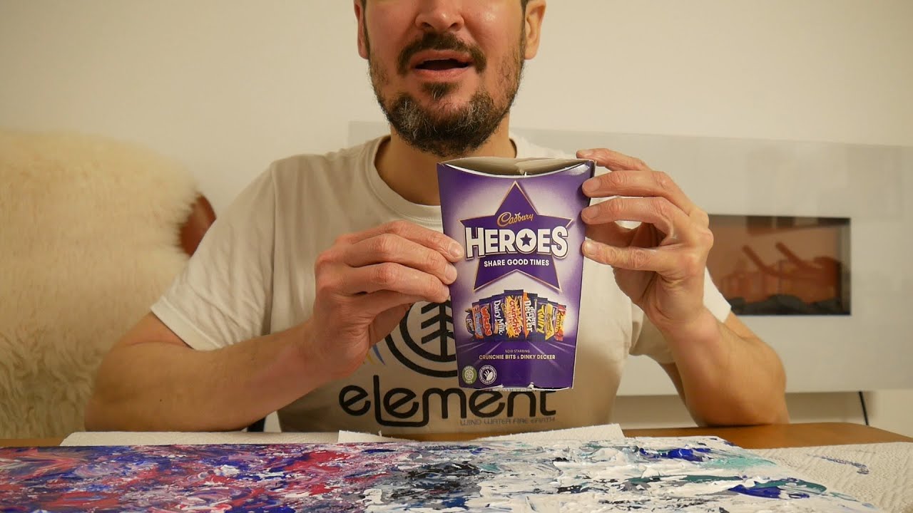 ASMR Dessert &ndash; Cadbury Heroes &ndash; English Chocolates