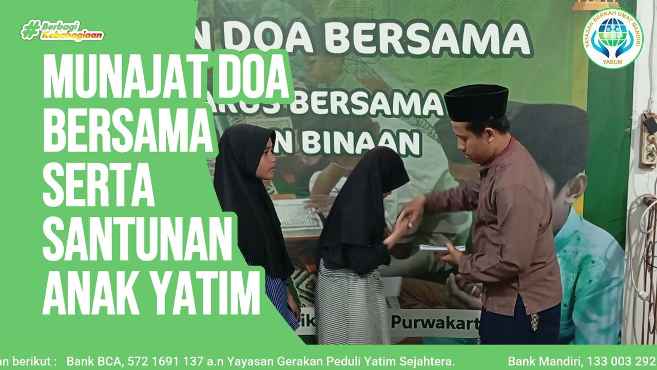 Report Kegiatan Ramadhan : TPA, Takjil On The Road dan Munajat Doa Bersama Serta Santunan Anak Yatim