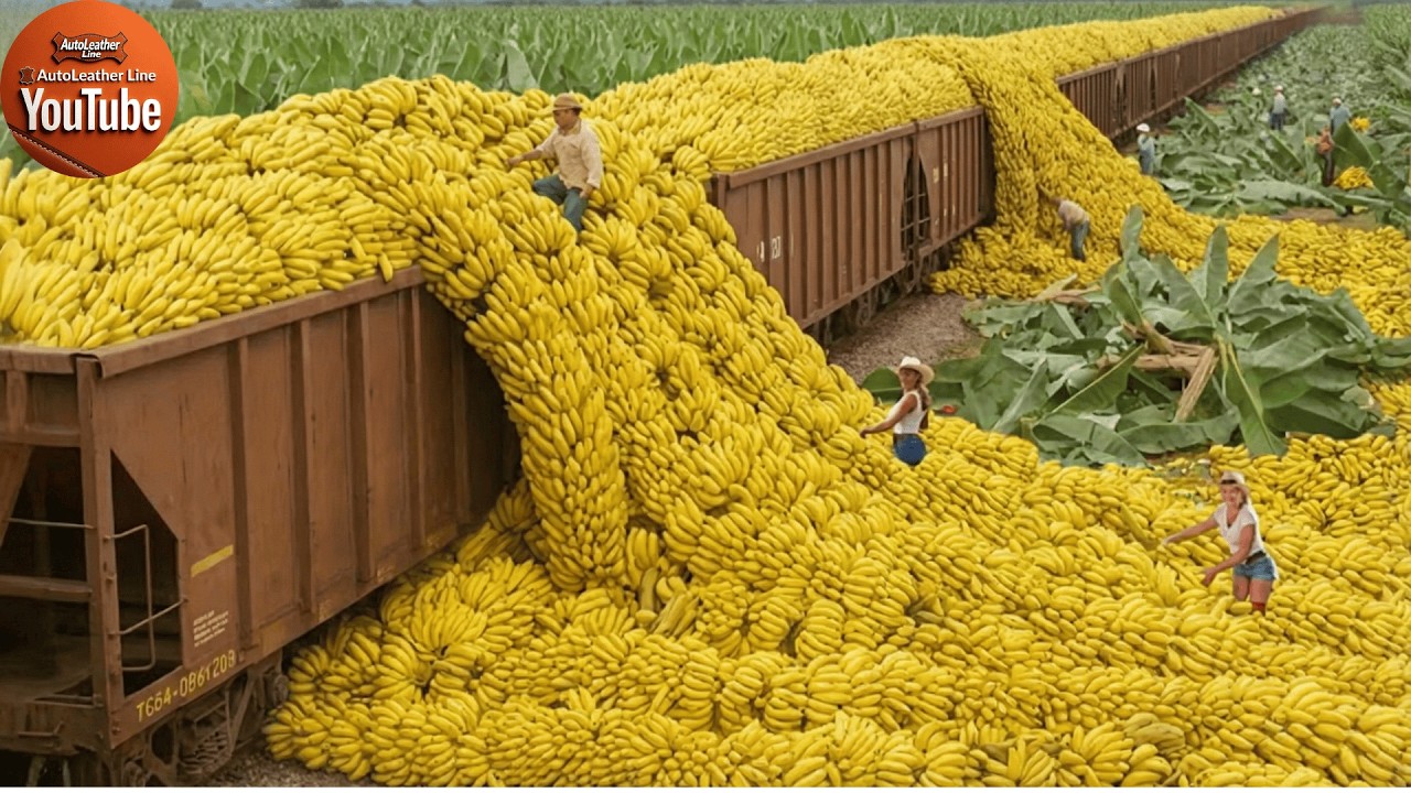 Inside the Food Factory: How Bananas Become Crispy Dried Snacks(Full Process)