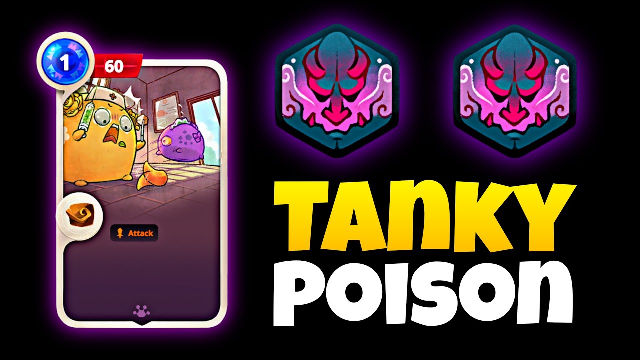 THIS POISON BUILD IS ALSO A SUPER DEFENSIVE BUILD! - AXIE ORIGIN