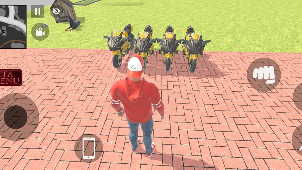 🎮 Franklin Order By 4️⃣ Ninja Superfast Bike in 🇮🇳 Indian Bike Auto Simulator 