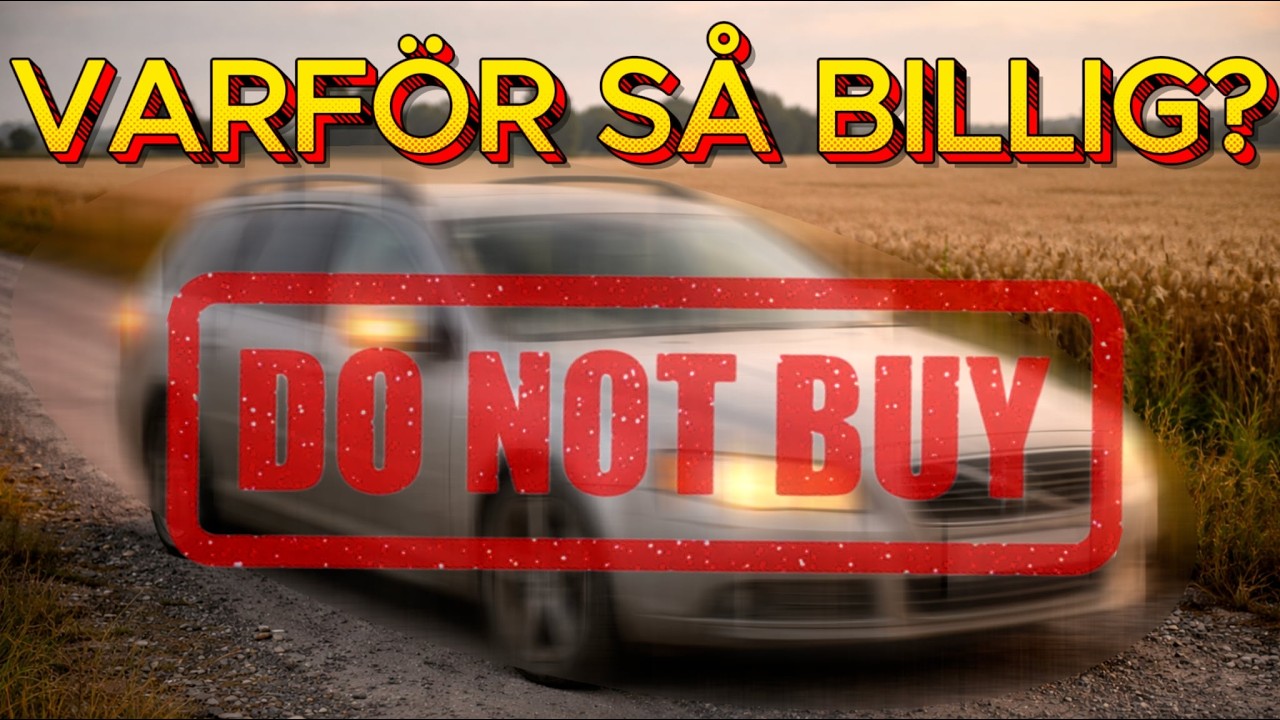 KÖPER EN NY BIL– DET VERKADE SOM ETT FYND TILLS...