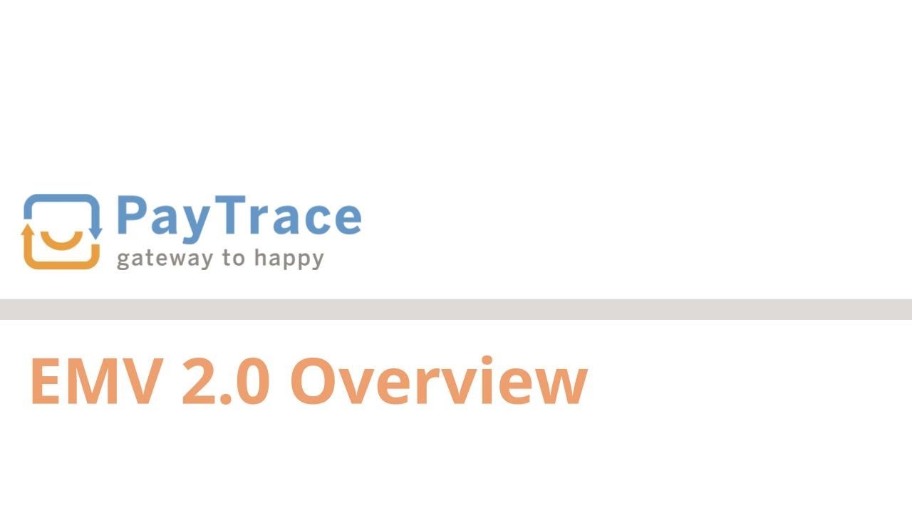 EMV 2.0 Overview