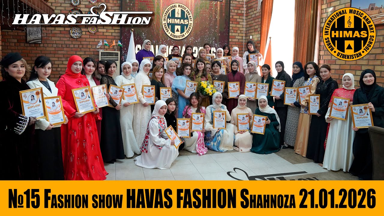 №15 Fashion show HAVAS FASHION Shahnoza. Uzbekistan 21.01.2026