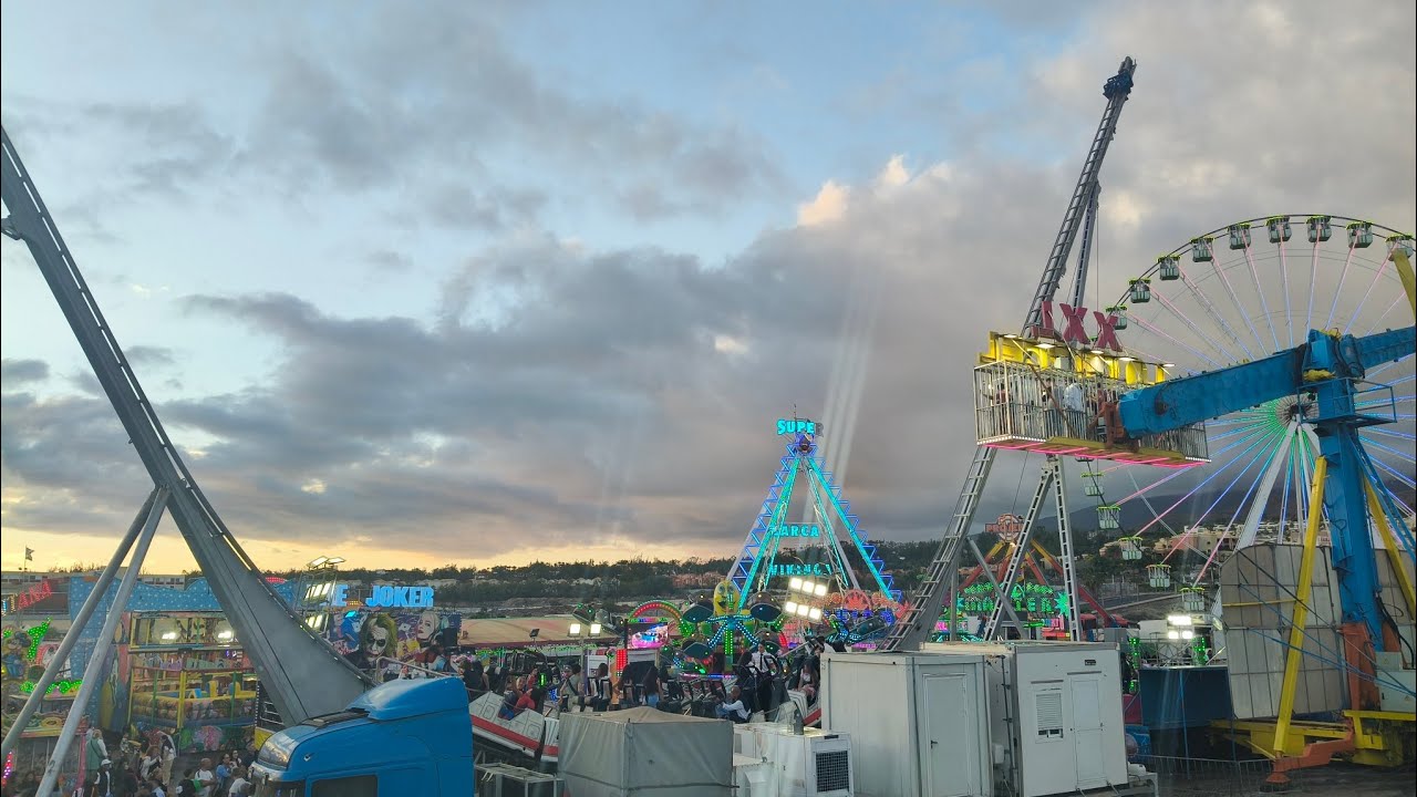 Feria de atracciones Carnaval de Los Cristiano 2025