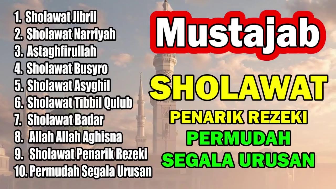 🔴 LIVE SHOLAWAT NARIYAH TERBARU 2026 | Penarik Rezeki & Pembuka Jalan
