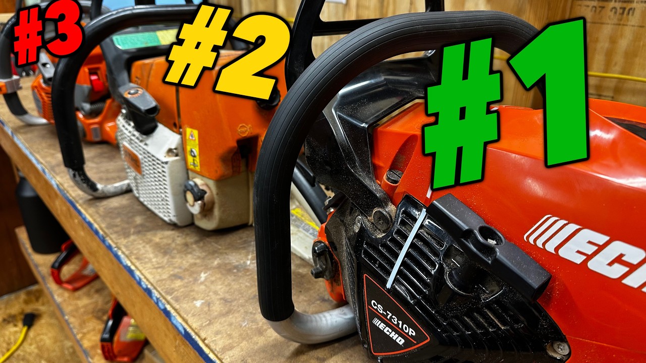 Как ECHO #1 STIHL #2 Husqvarna #3?