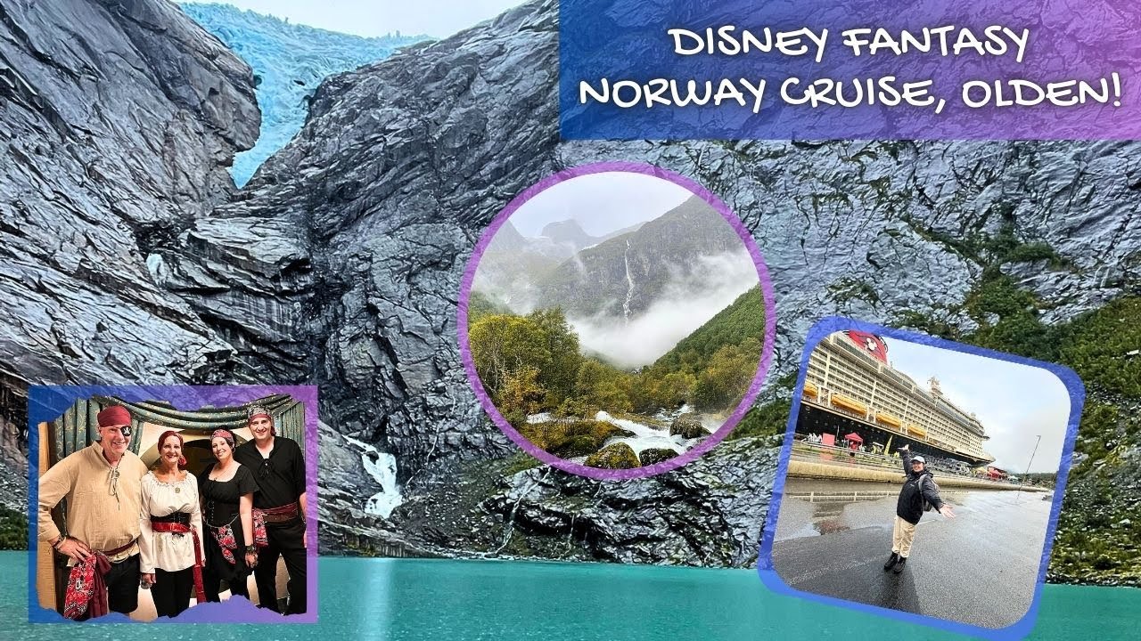 Disney Norway cruise, day 4 Briksdal Glacier, Olden (2025) 