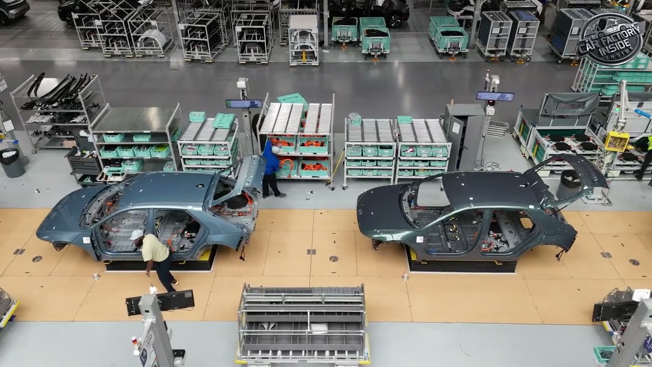 Производство Hyundai Ioniq 5 & 9 на заводе HMGMA, США (2025)