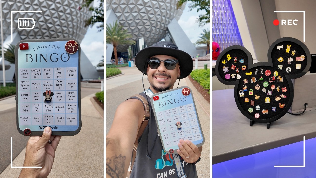 Бинго со значками в EPCOT &mdash; август 2026