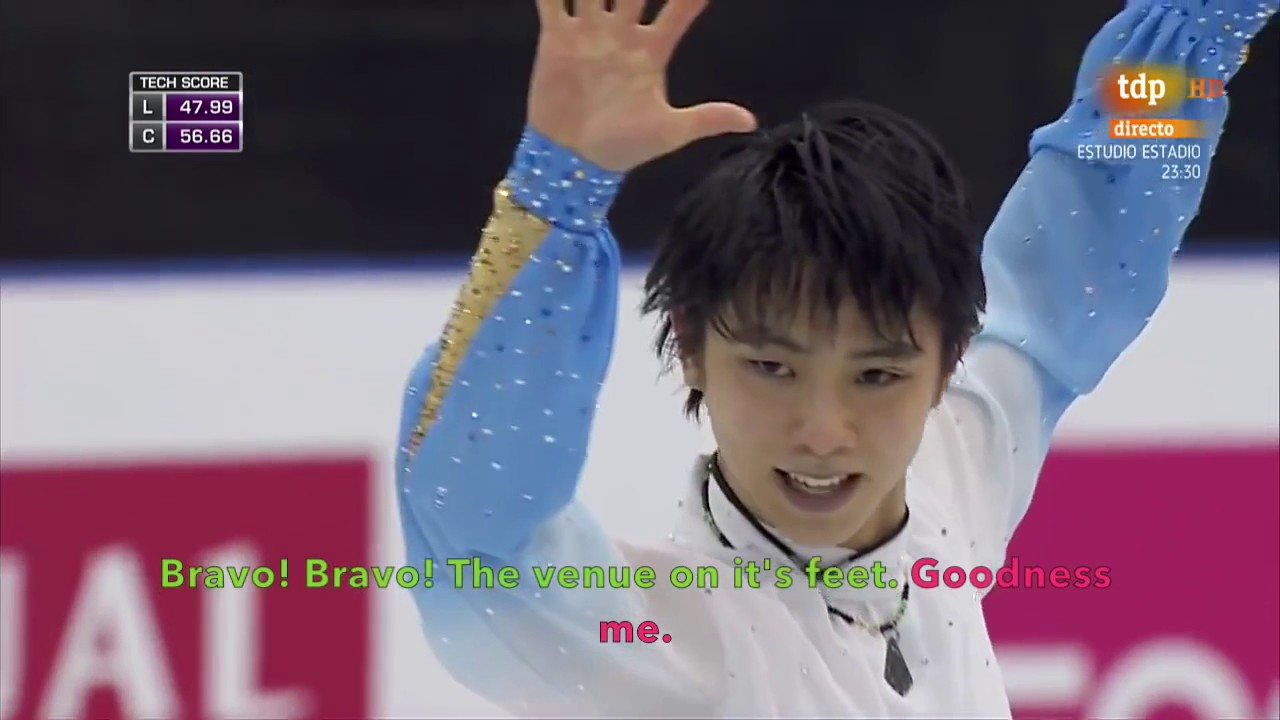 INCREIBLE&iexcl;&iexcl; Patinador con PERFECTO 10&iexcl;&iexcl; Yuzuro H.