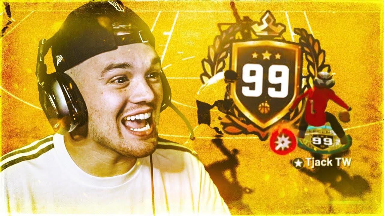 i used tjack's 99 overall shot creator build & broke nba 2k19...