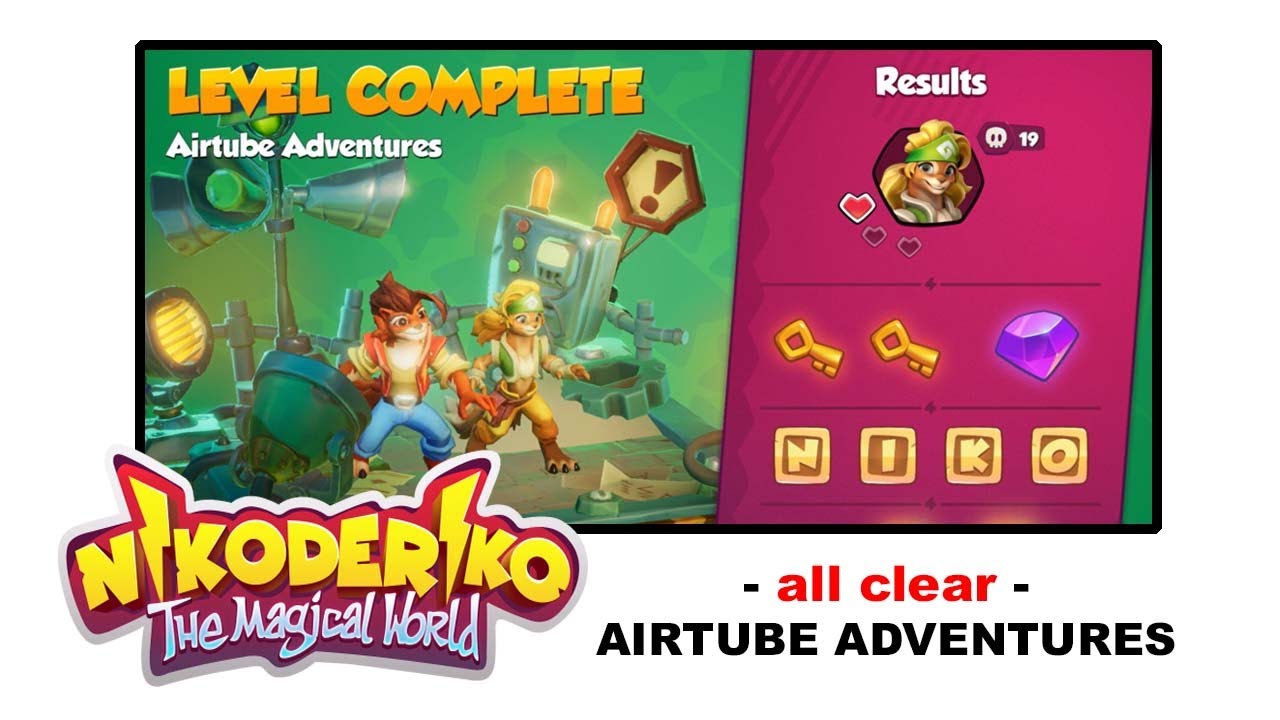 Nikoderiko the Magical World 100% AIRTUBE ADVENTURES