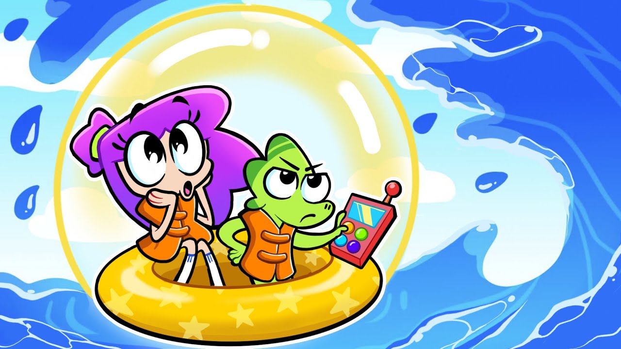 Learning About Natural Disasters 🌧️🔥 | Viv and Denny Kids Safety Cartoon