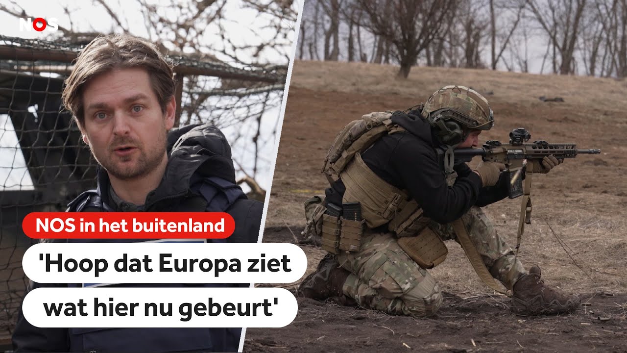 Aan het front in Oekraïne