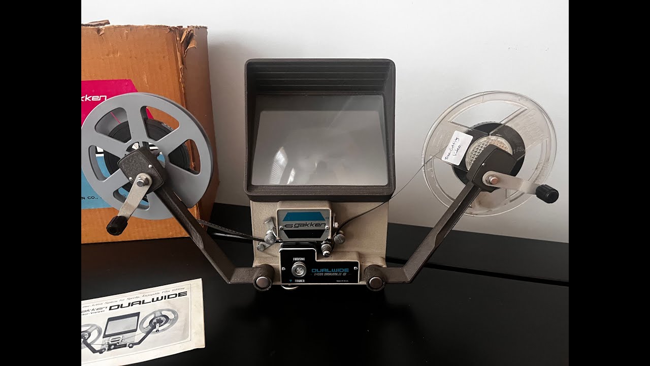 GAKKEN DUALWIDE 8mm EDITOR/VIEWER