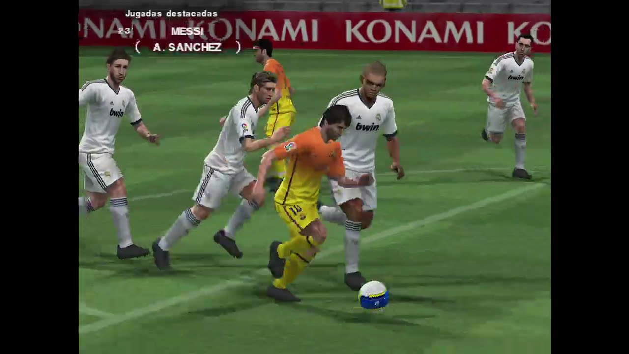 PES 2013 de PS2 1 Gameplay