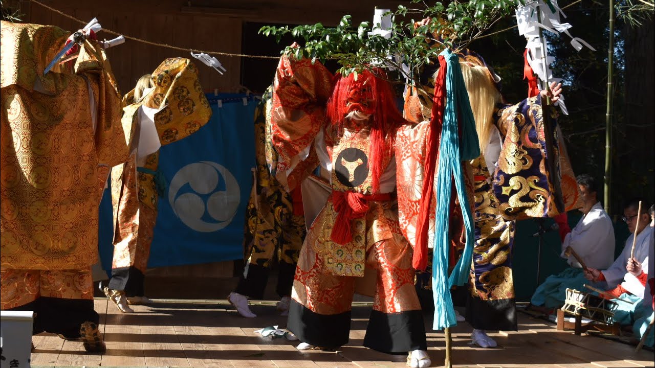 令和七年度　緒方三社川越し祭り　緒方三社神楽保存会「幸換」