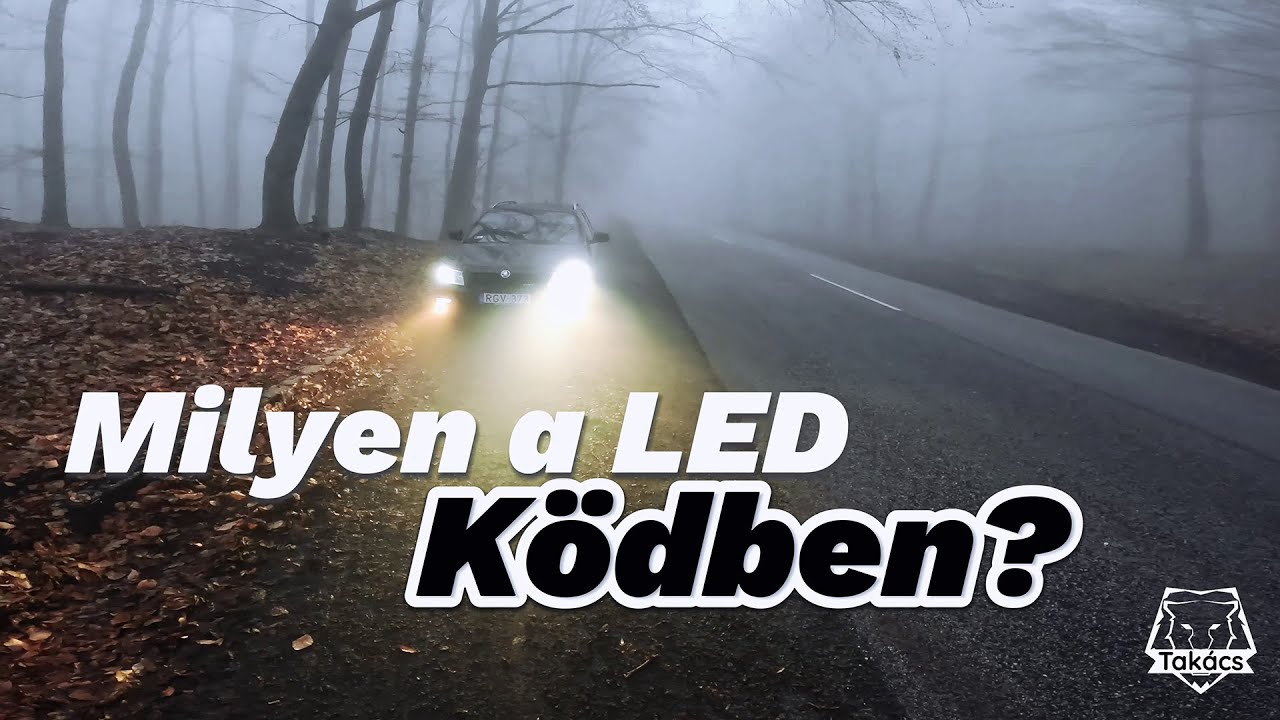 Milyen a LED Ködben? Xenon helyett LED D1S Vélemény és Tapasztalat - Skoda Octavia RS 2.0 TSI