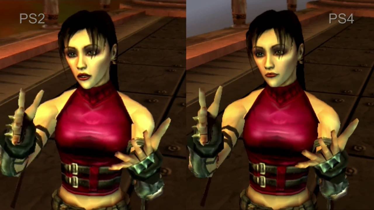 Primal - PS2/PS4 comparison (1080p 60fps)