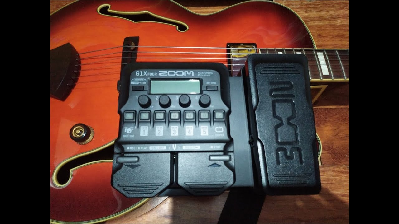 Zoom G1xFour Jazz Guitar Tone
