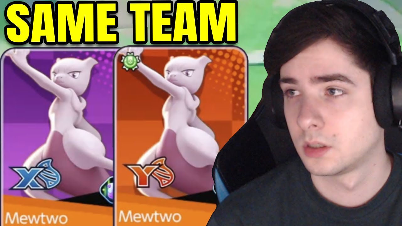 MEWTWO X and MEWTWO Y in the Same Team??!! | Pokemon Unite