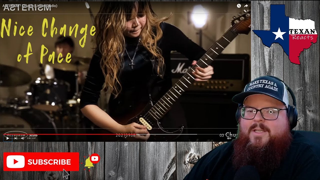 ASTERISM - Church (Live in Studio) - Texan Reacts
