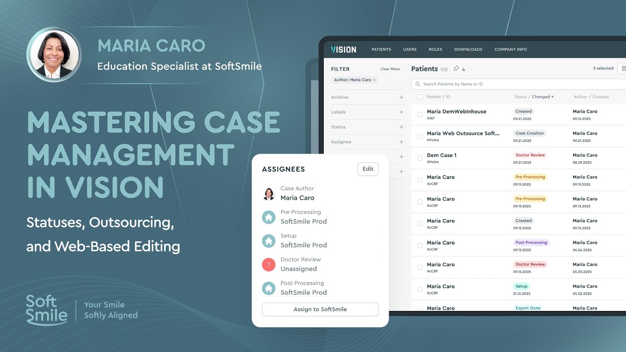 Mastering Case Management in Vision: Statuses, Outsourcing, and Web-Based Editing