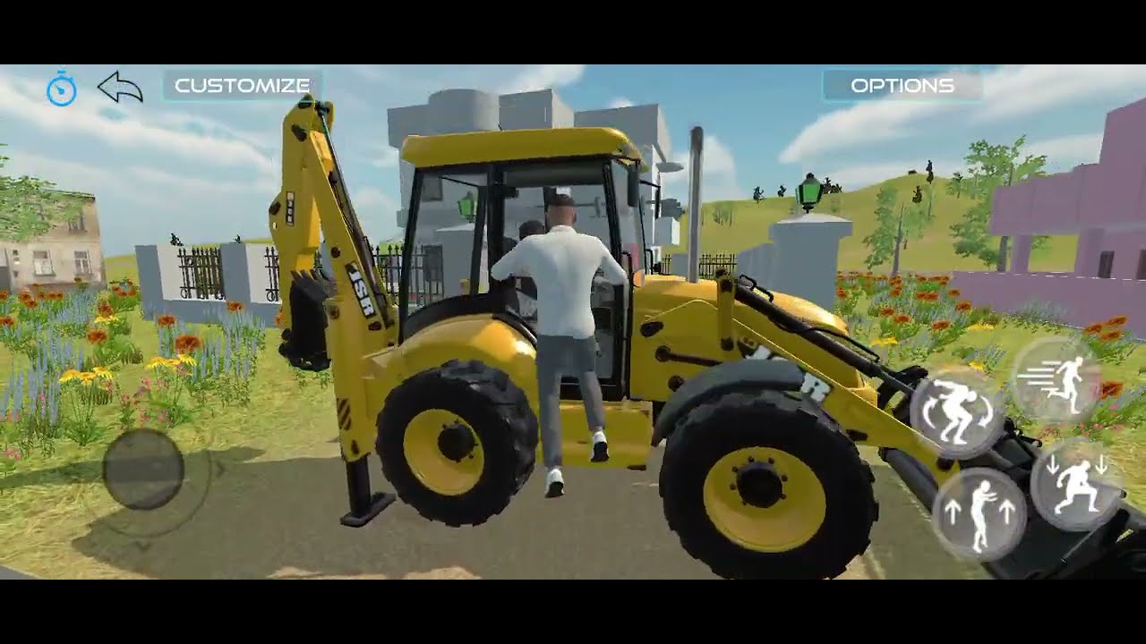 JCB or 2 truck 🚧 JCB se pathar bharne Gaye or truck fash gaya or thar se nikala 😱