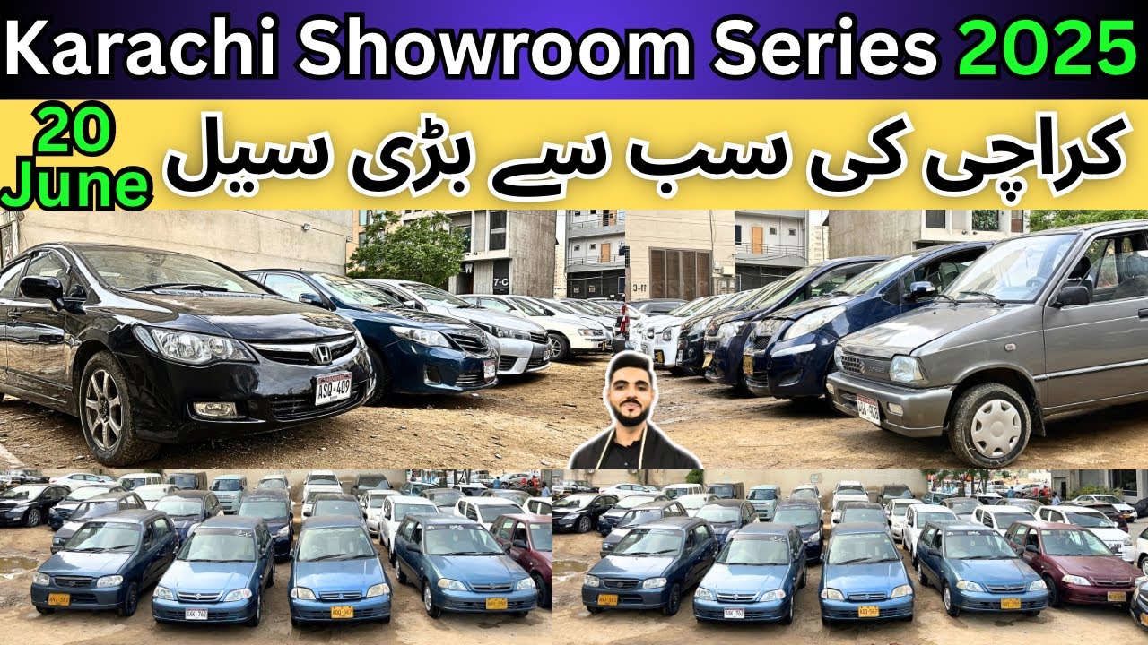 Karachi Showroom Series | Karachi Ki Sub Se Bari Sale 19 June 2025 #cars #carsforsale