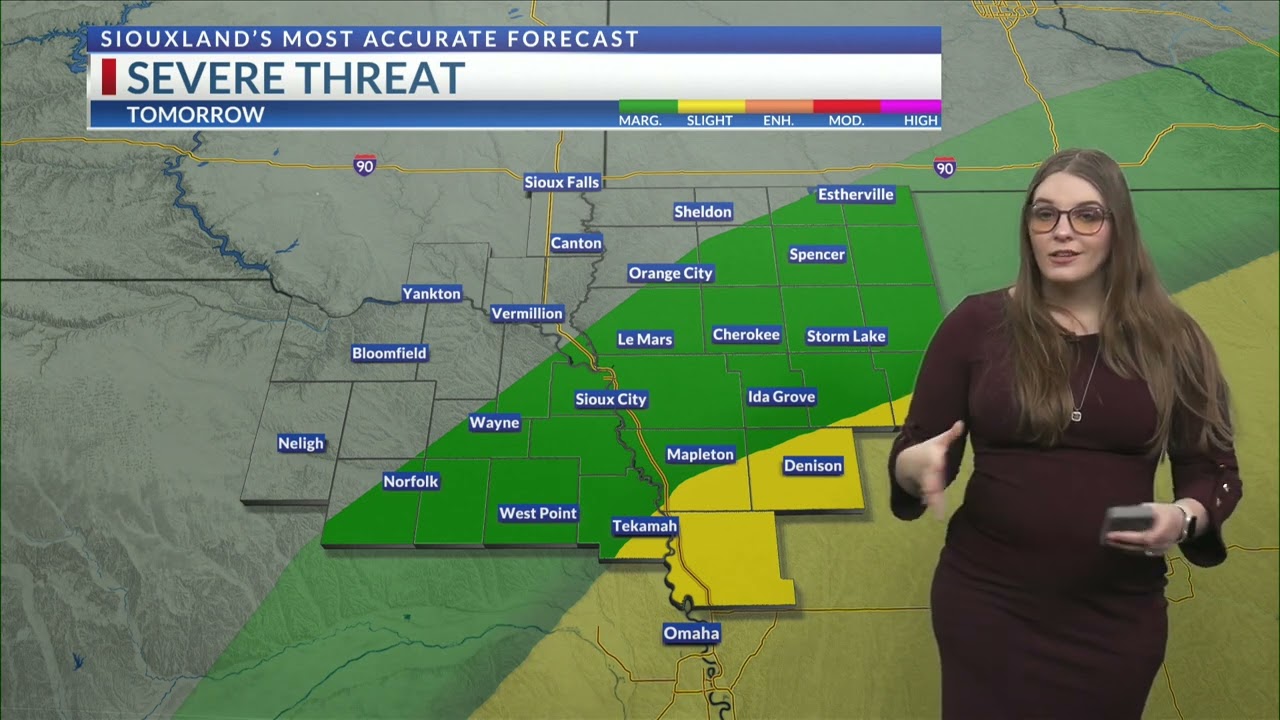 KCAU 9 Morning Forecast at 5 AM with Taylor King - 3/5/2026