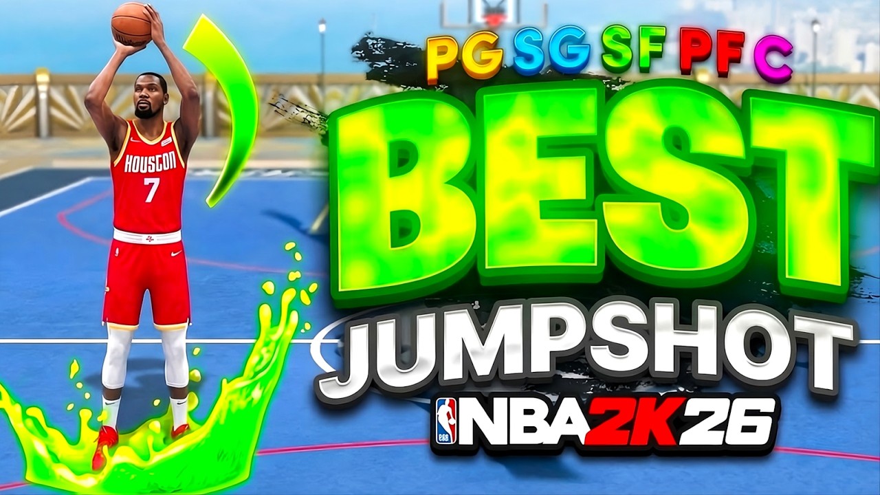BEST JUMPSHOTS for EVERY HEIGHT + THREE POINT RATING in NBA 2K26!