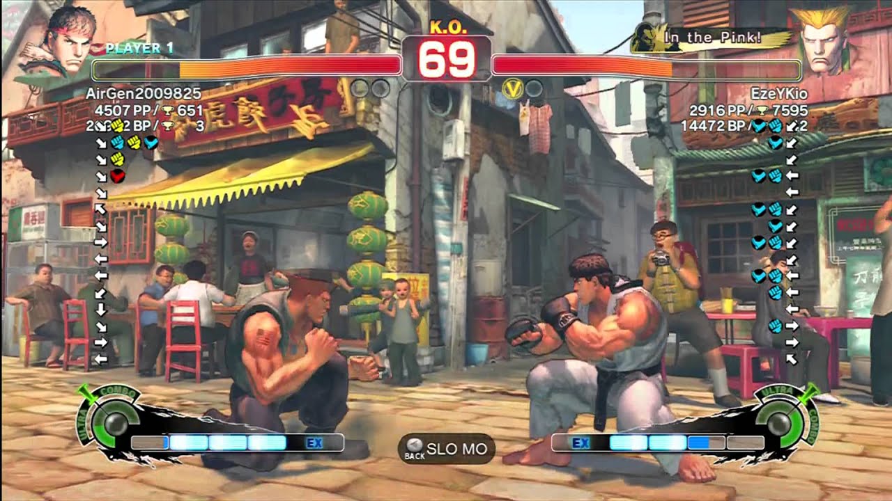 AirGen2009825 (Ryu) vs Ezeykio (Guile)