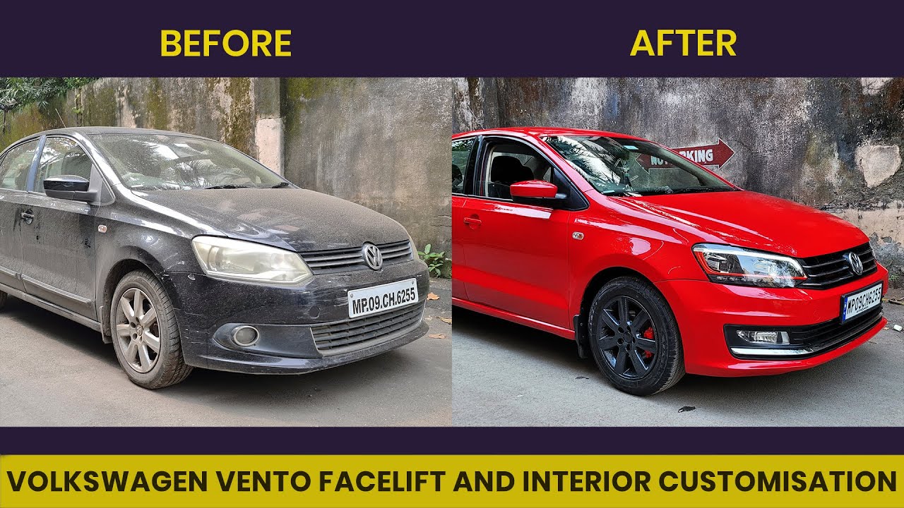 Volkswagen Vento Facelift | Interior customisation | Monte Carlo Red